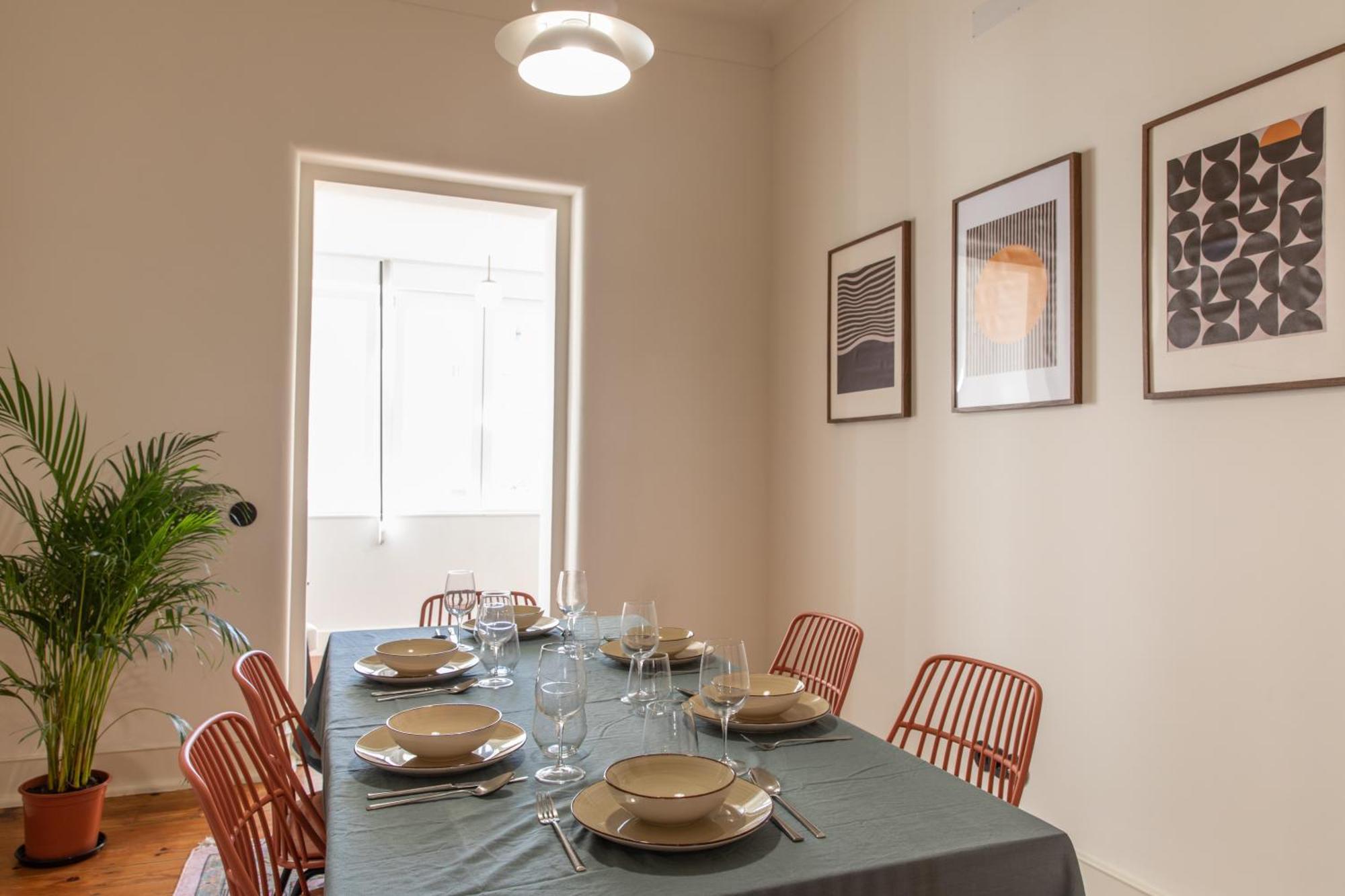 Alvalade 58 - Charming 2 Bedroom Apartment With Ac Near The Airport And City Center Lisboa Eksteriør billede